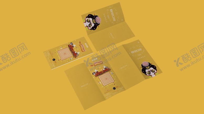 编号：66650107011216312603【酷图网】源文件下载-折页展示样机
