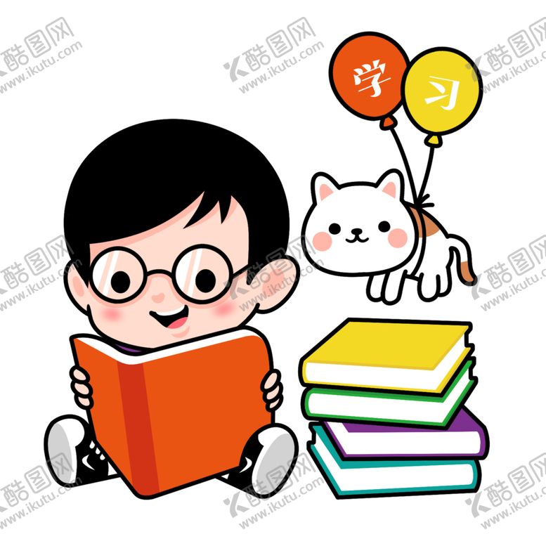 编号：28072312192217313473【酷图网】源文件下载-卡通小学生