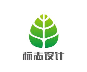 农业图标餐饮logo大树