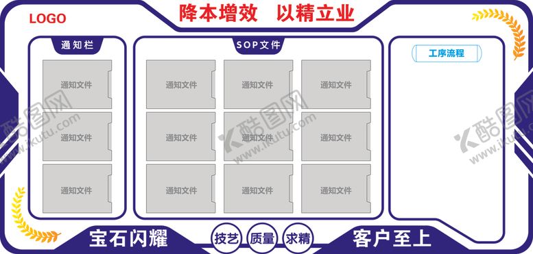 编号：21119302012236544259【酷图网】源文件下载-生产管理看板