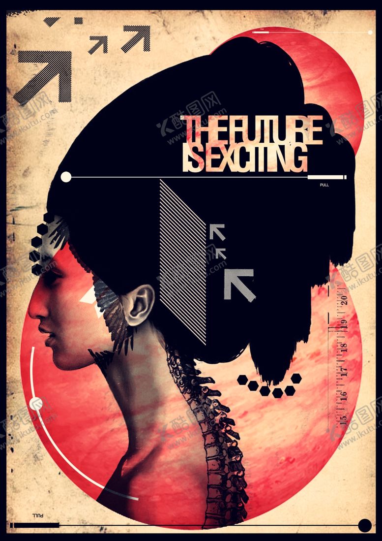 编号：40798009132213459932【酷图网】源文件下载-时尚创意国外复古海报图片