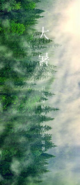 大暑海报