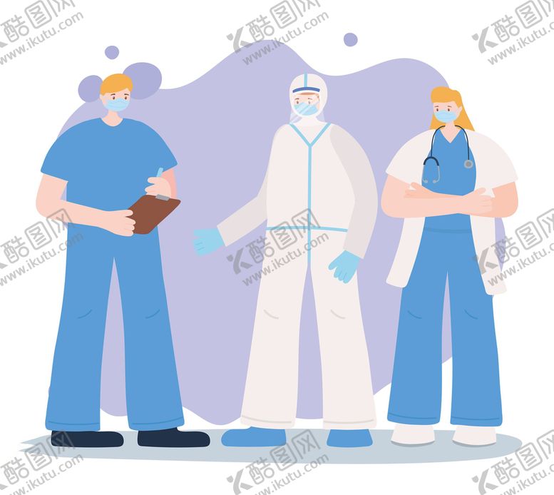 编号：52043709160302469387【酷图网】源文件下载-扁平人物插画