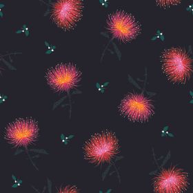 动植物无缝花纹