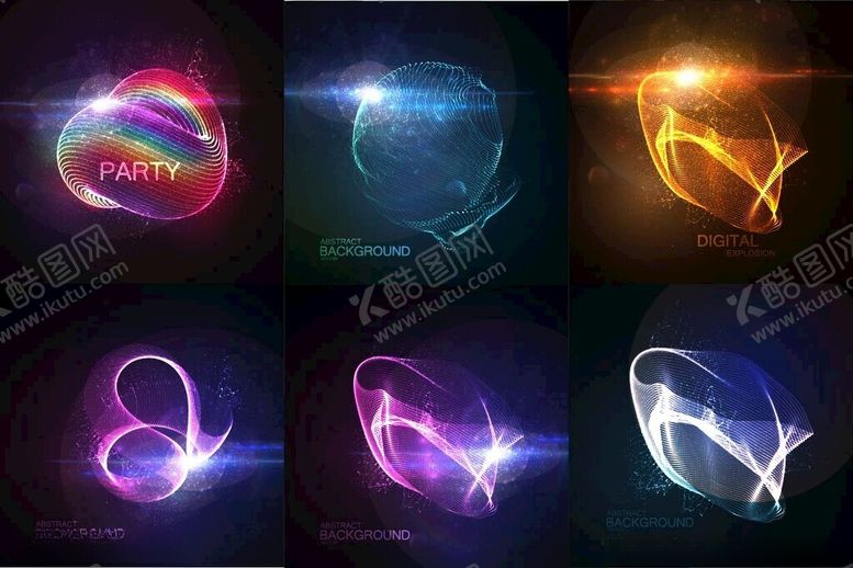 编号：43715001041919316681【酷图网】源文件下载-梦幻光效组合