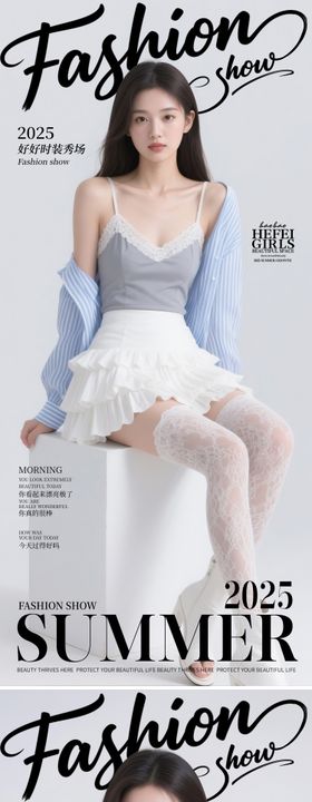 时尚人像系列海报