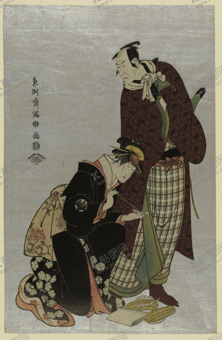 编号：75195810222127503081【酷图网】源文件下载-东洲斋写乐版画