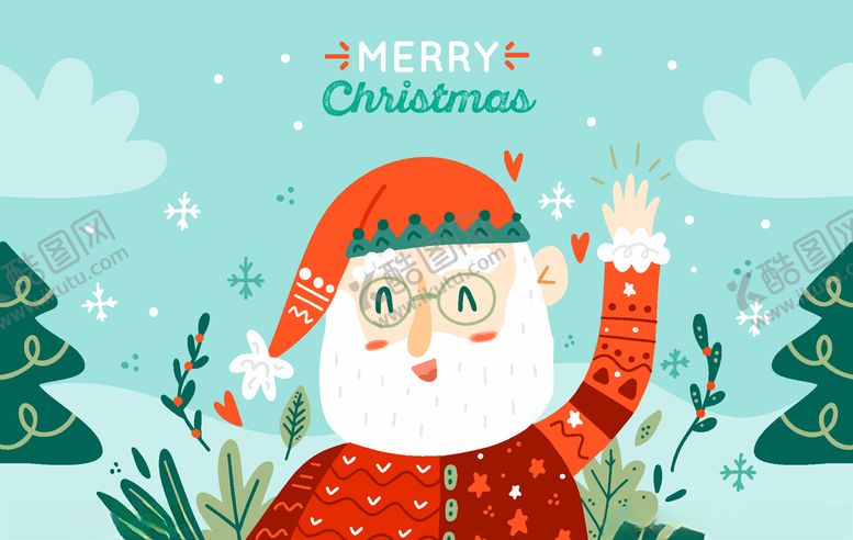 编号：85677409281152308447【酷图网】源文件下载-圣诞老人图片