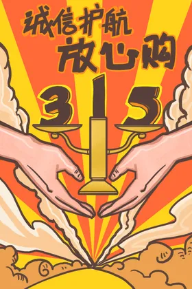 315放心购插画