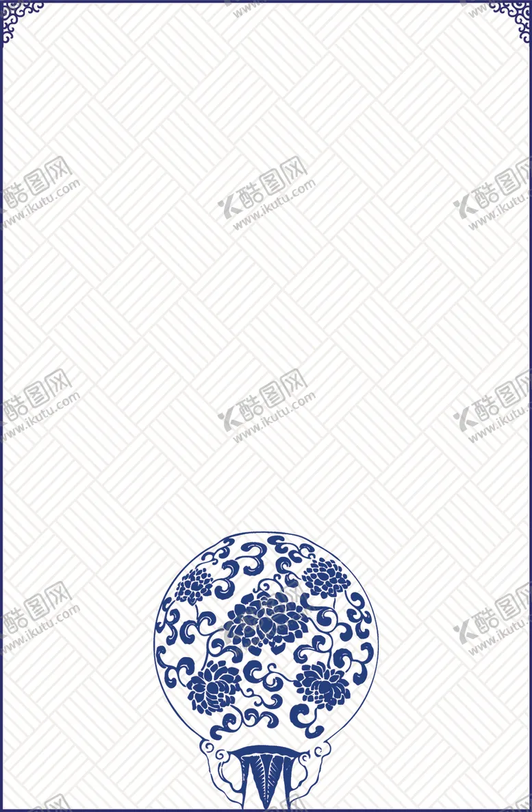 编号：14420606271633153541【酷图网】源文件下载-青花瓷纹理