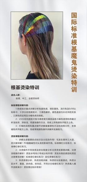 美容美发发廊海报