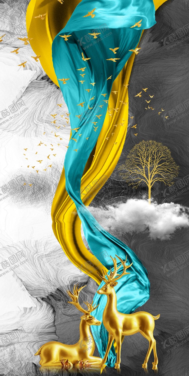 编号：66108209212317046114【酷图网】源文件下载-中国风装饰画