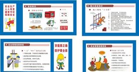 建筑工地施工安全挂图