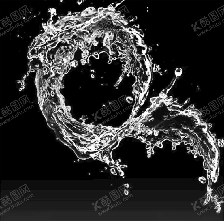 编号：10119007020442206902【酷图网】源文件下载-白色水花透明水花波浪
