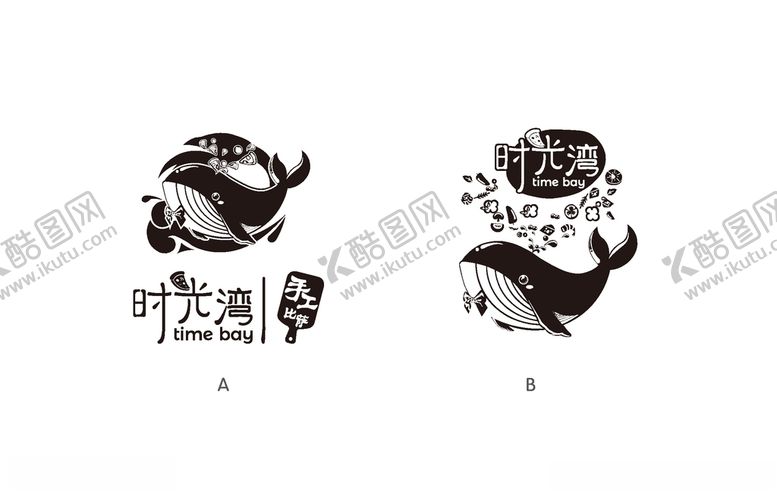 编号：24255410241449377760【酷图网】源文件下载-时光湾手工比萨标志