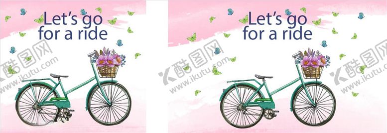 编号：66327010281324553979【酷图网】源文件下载-手绘自行车