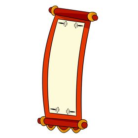 条幅插画