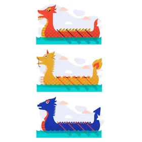 端午节插画国朝中国风