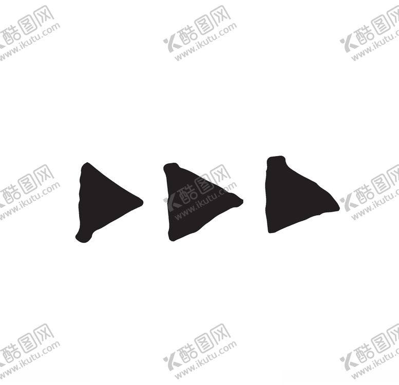 编号：25729507040528387064【酷图网】源文件下载-黑白手绘箭头
