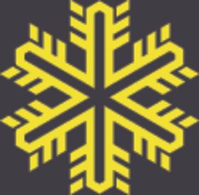 黄色雪花