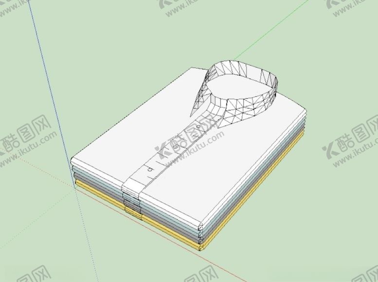 编号：43049610010404105678【酷图网】源文件下载-sketchup8衣服素材