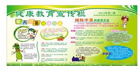 春季健康教育宣传栏