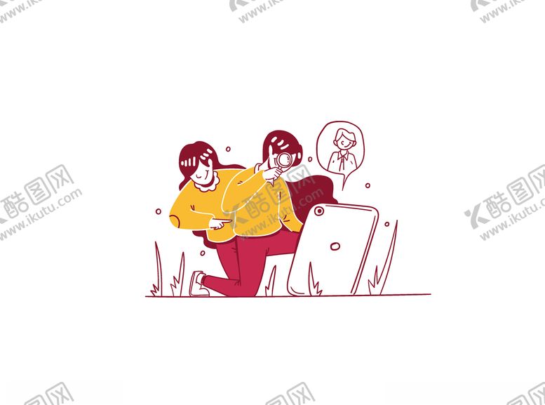 编号：91361204260808507916【酷图网】源文件下载-商务插画