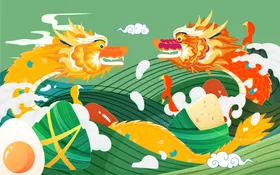 端午节海报图片粽香粽子活动