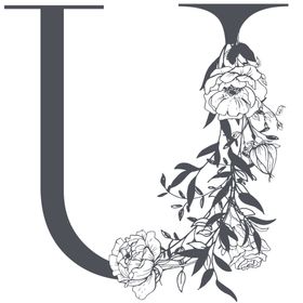 创意字母U