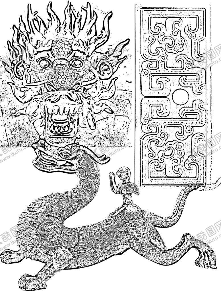编号：96483210042038010398【酷图网】源文件下载-龙纹