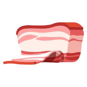 肉制品禽畜类卡通手绘