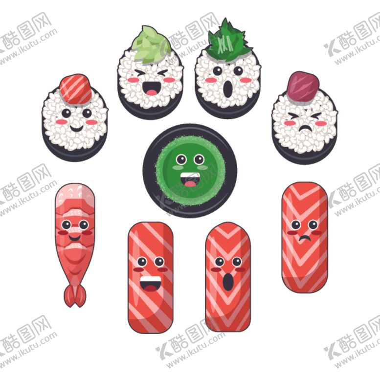 编号：84016507020339299145【酷图网】源文件下载-卡通食物