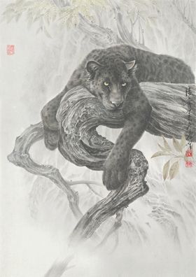 黑豹矢量图