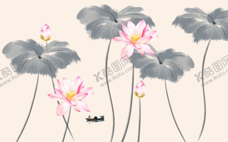 编号：36077905110751514164【酷图网】源文件下载-工笔花鸟背景墙装饰画
