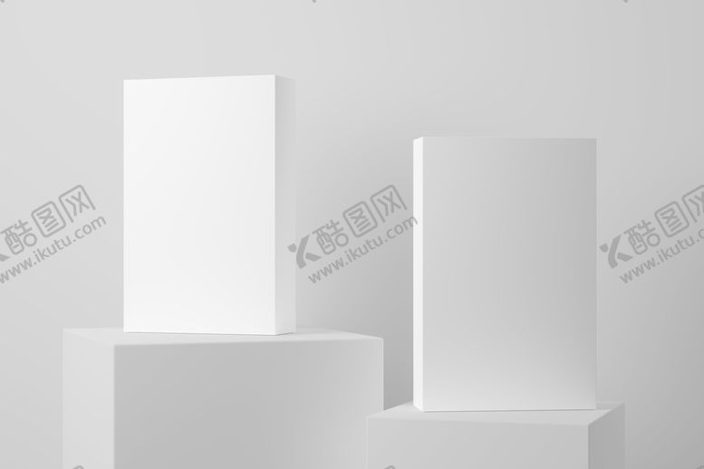 编号：19265009172311106425【酷图网】源文件下载-长方扁平光盘包装盒子样机 