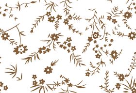 复古碎花图案背景