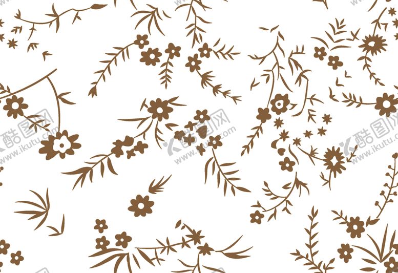 编号：59337904011501437047【酷图网】源文件下载-复古碎花图案背景