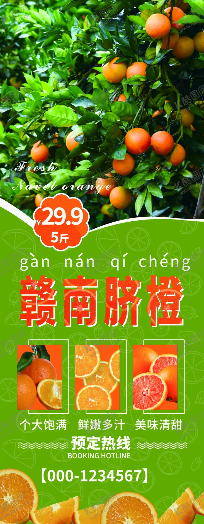 编号：84124104181841571674【酷图网】源文件下载-赣南脐橙