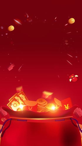 地产红金微信刷屏热销数