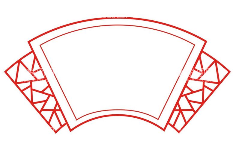 编号：89159310150907575420【酷图网】源文件下载-扇形边框