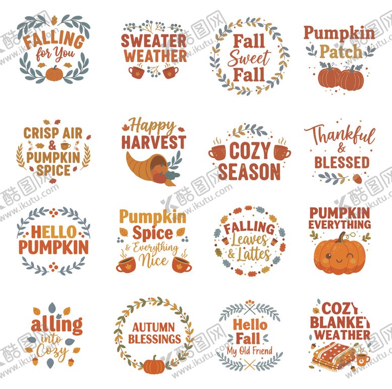 编号：94991811021157459837【酷图网】源文件下载-叶子圆环图案