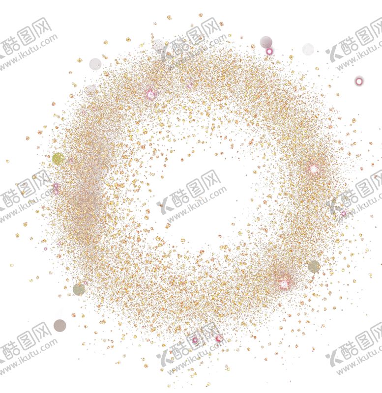 编号：10430909181723273969【酷图网】源文件下载-光点光环素材