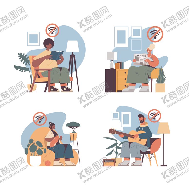 编号：40166209211843196413【酷图网】源文件下载-喝饮料人物