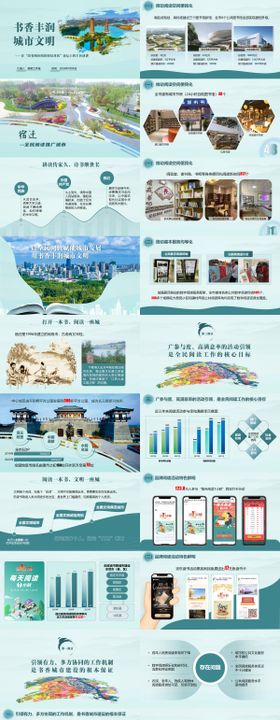 书香城市全民阅读PPT