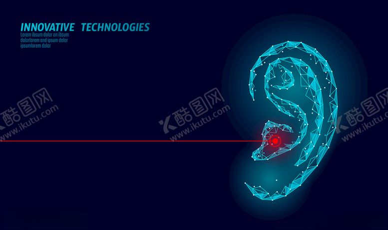 编号：71065907080520375879【酷图网】源文件下载-科技耳朵