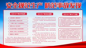 安全防范意识展板