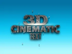 3D立体字