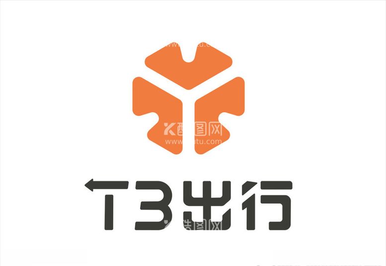 编号：17948303101105189707【酷图网】源文件下载-T3出行logo