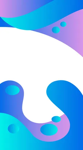 炫彩海报个性竖版多