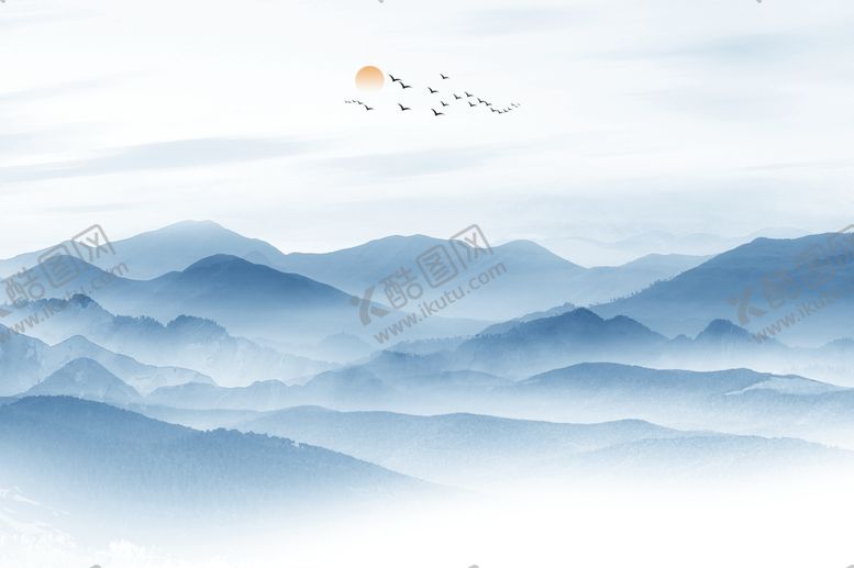 编号：58316810250327087342【酷图网】源文件下载-水墨装饰画